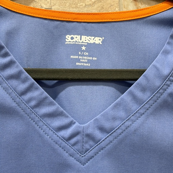 NWOT Scrubstar Cargo Scrub Set Light Blue Size Small - Picture 2 of 6